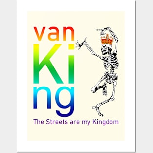 van King - The Skull King Dance - Colors Posters and Art